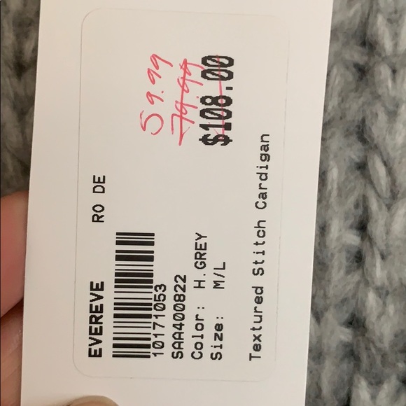 RO & DE Textured Stitch Cardigan - Picture 5 of 10